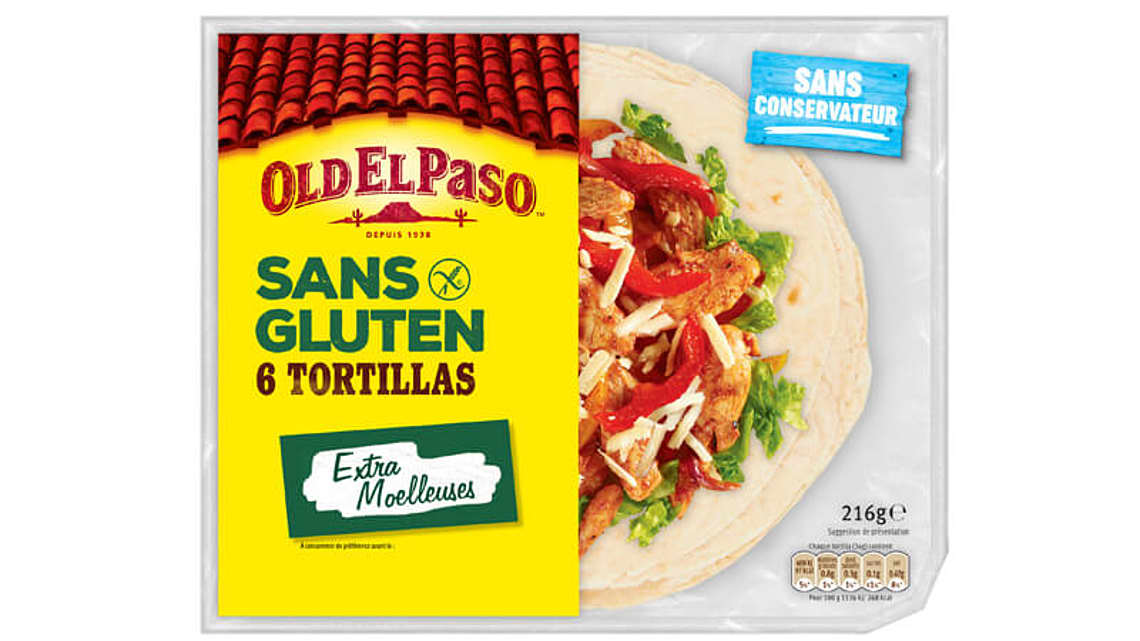 6 Tortillas Sans Gluten Old El Paso